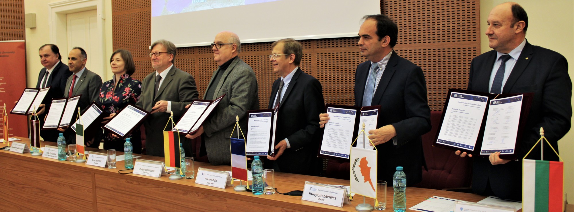 Signature recteurs