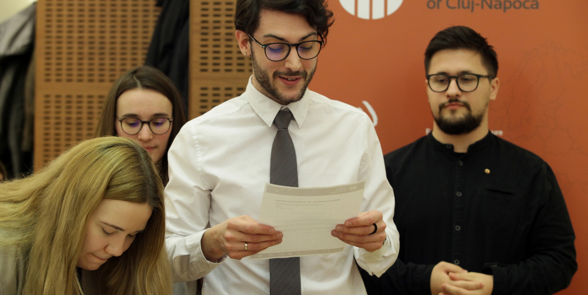 Signature MoU étudiants